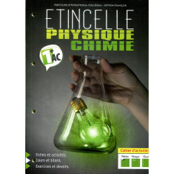 Etincelle physique Chimie 1 AC cahier d'activités