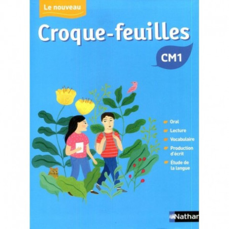 Le Nouveau Croque feuilles CM1 – Manuel + Memo + Cahier d’activités + Feuilles d’Oral