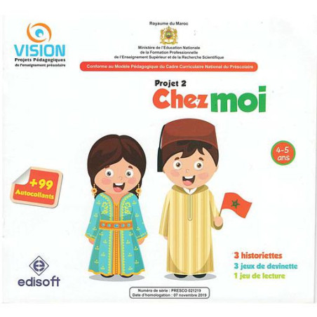 Vision : Projet 2 (4-5 ans) - Chez moi