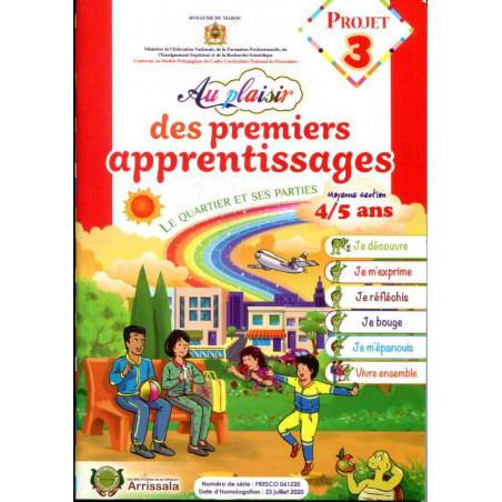 Projet 3 Au Plaisir Des Premiers Apprentissages Le Quartier et ses Parties 4/5