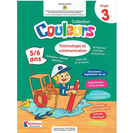 Collection couleurs 5/6ans Projet 3: Technologie et communication