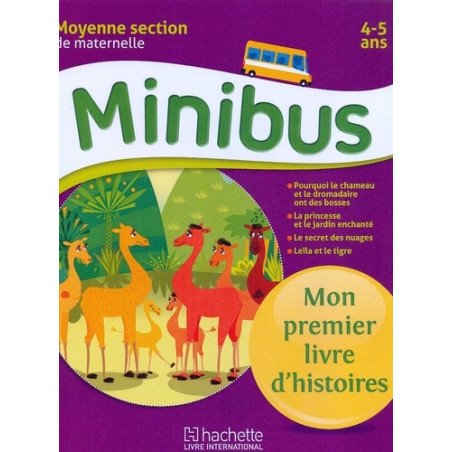 Minibus MS mon premier livre d'histoires 4/5