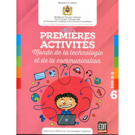 Projet 6 Mes Premières Activités 5/6 Monde de la Technologie et de la Communication