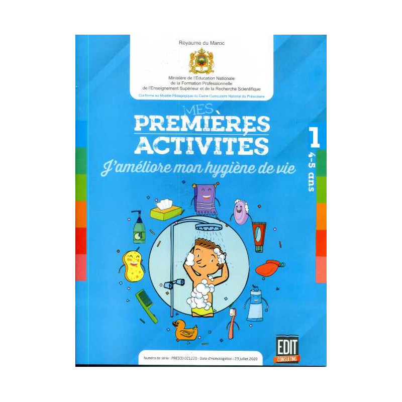 Projet 1 Mes Premières Activités 4/5 J'améliore mon hygiène de vie