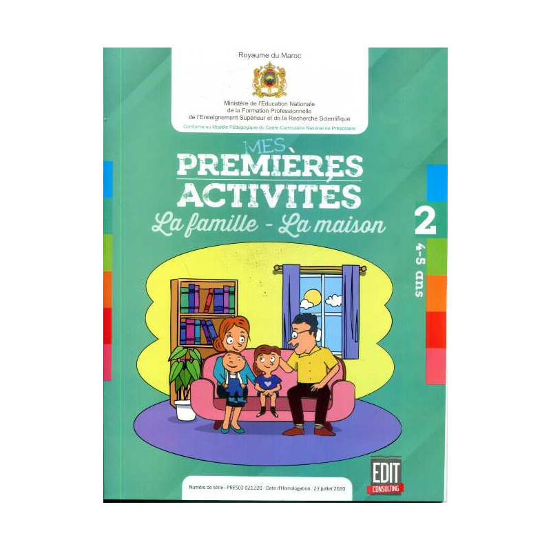 Projet 2 Mes Premières Activités 4/5 La famille La maison