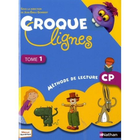 Croque-lignes CP Manuel - Tome 1