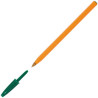 Stylo bic orange Fine Vert