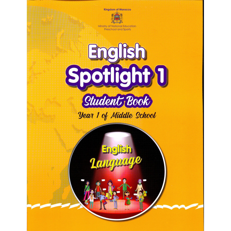 English Spotlight 1 – Livre d’anglais 1ère année collège | AC1