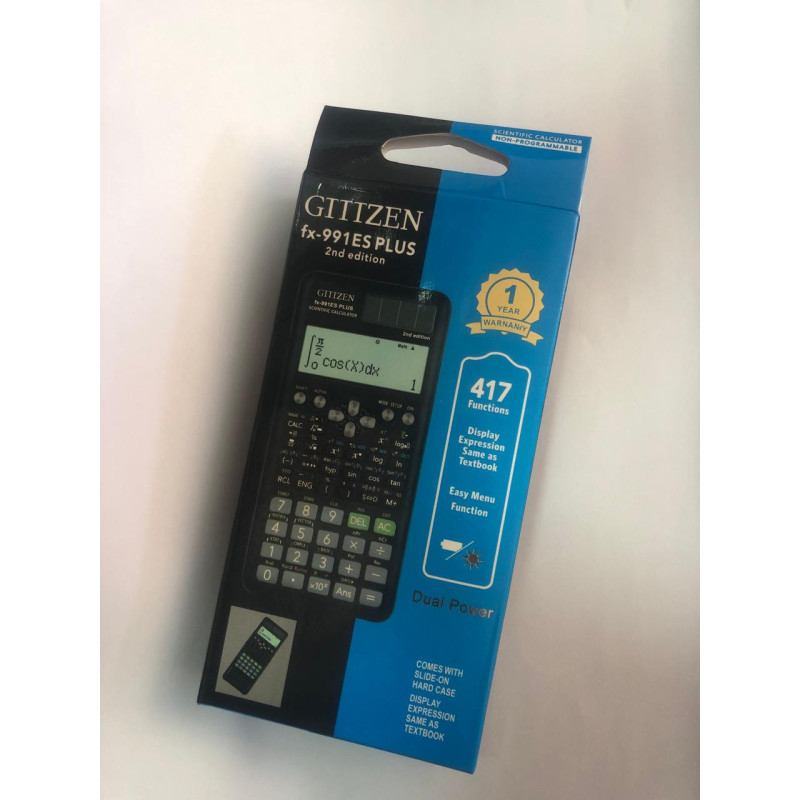 Calculatrice scientifique GTTTIZEN 991Es Plus