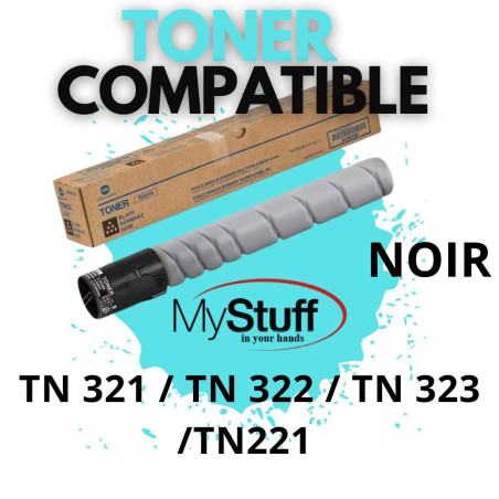 Toner Noir Compatible TN321-TN221 – Konica Minolta