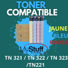 Toners Couleurs Compatibles TN321-TN221 – Konica Minolta