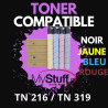 Toner Compatible TN216/TN319 – Pour Konica Minolta Bizhub C220/C280/C360