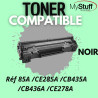 Toner Compatible Omega Carrera 85A / CE285A / CB435A / CB436A / CE278A – Noir pour HP & Canon