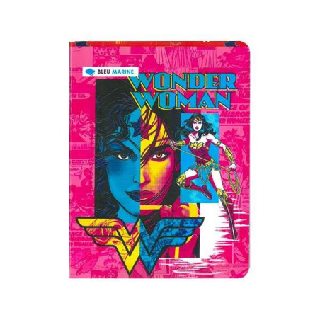 دفتر خياطة A4 – 96 صفحة – مربعات 5×5 – أزرق داكن – المرجع 7112