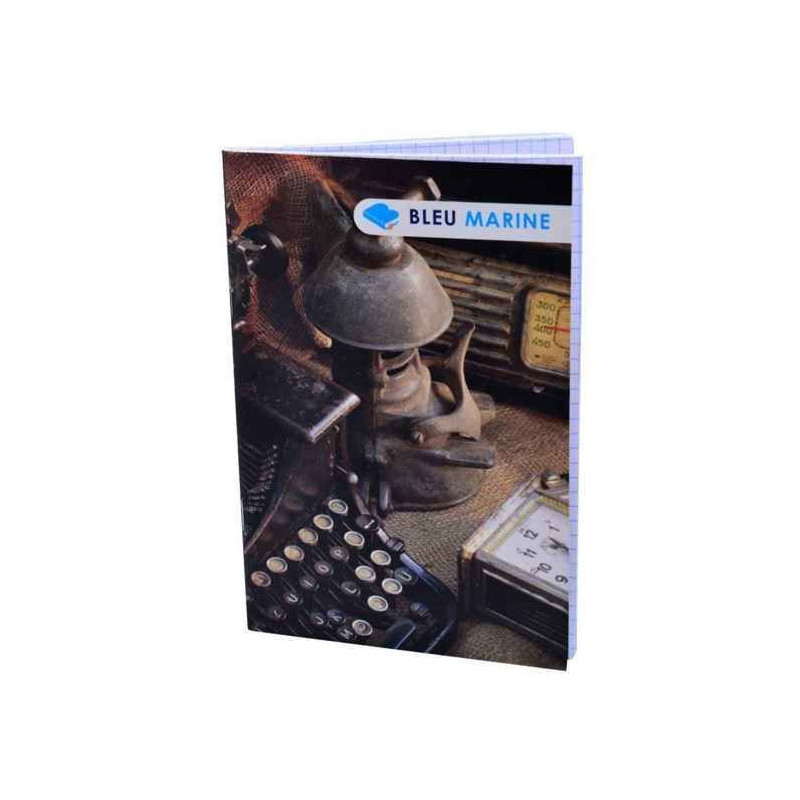 كُتيب خياطة 140 صفحة – 12×17 سم – أزرق داكن – المرجع 7145