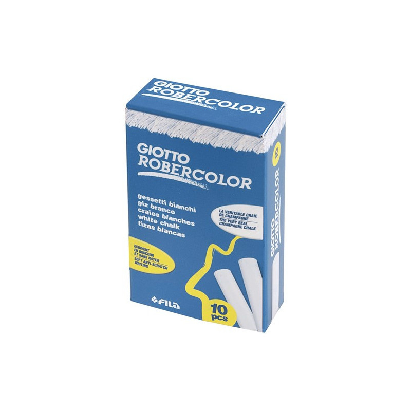 طباشير بيضاء صغيرة Giotto – علبة مدرسية
