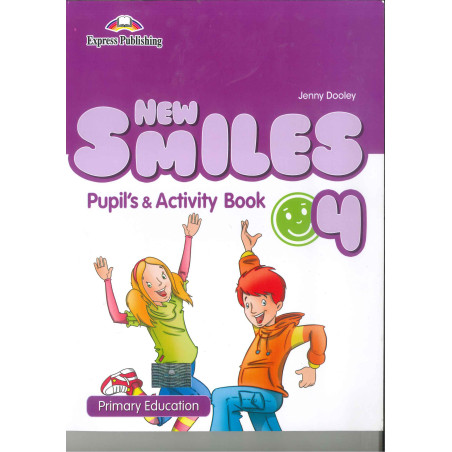 New Smiles 1 – CM1 – Student’s Book + Workbook – Anglais Primaire