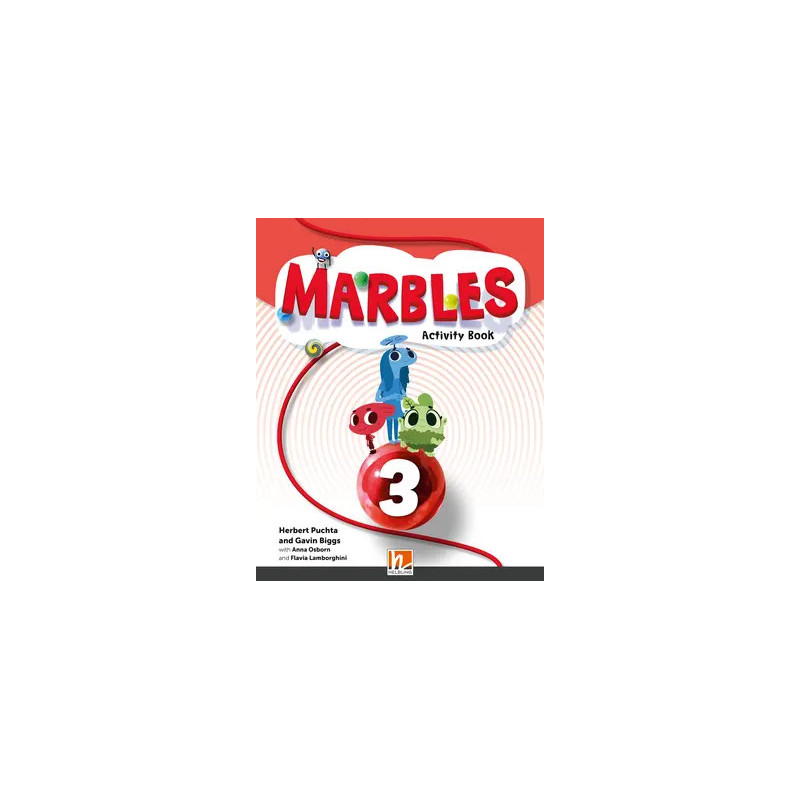 Cahier d’activités Marbles 3 HELBLING – exercices variés pour renforcer les compétences en anglais des élèves de niveau 3.