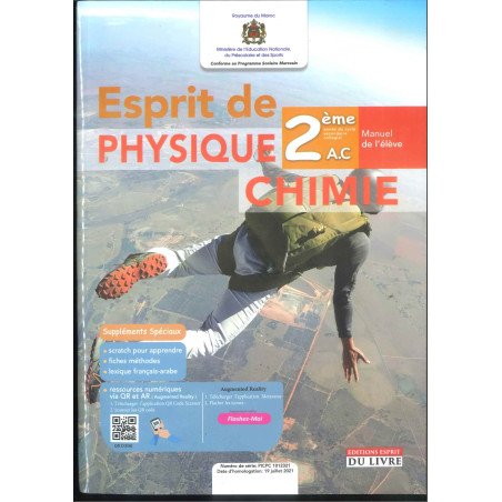Esprit Physique-Chimie – 2AC – Manuel scolaire