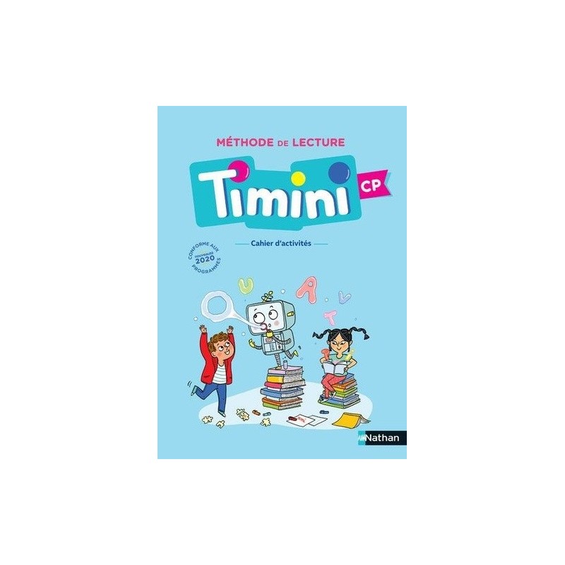Méthode de lecture Timini CP - Cahier d'activités