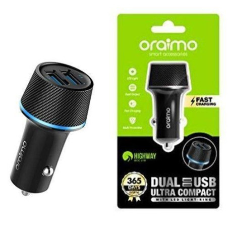 Chargeur Allume-Cigare Oraimo – Charge Rapide Voiture