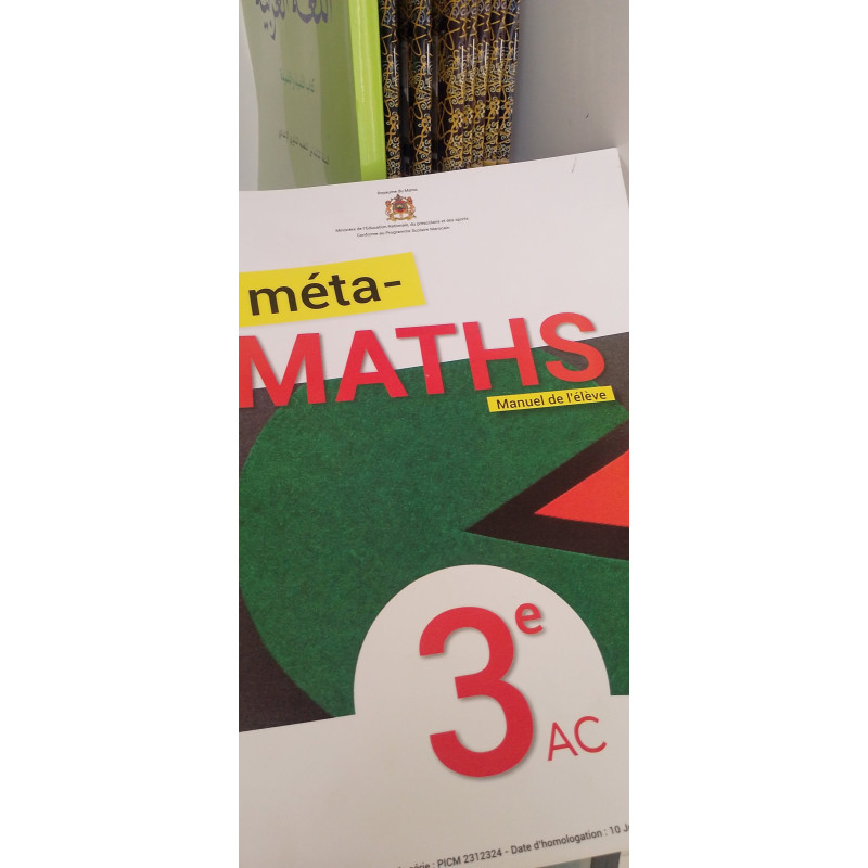 Meta Maths Manuel 3AC – Harvest
