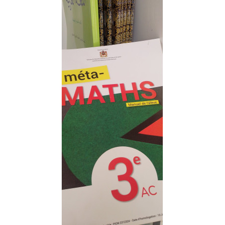 Meta Maths Manuel 3AC – Harvest
