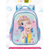 Cartable Set 3 Pièces 19" avec Trolley – Cartable + Sac Goûter + Trousse