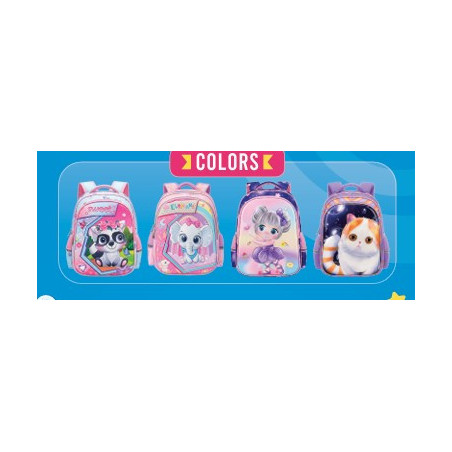 CARTABLE SET 3 PIECES (CART+SAC GOUTER+TROUSSE) 19 INCH AVEC TROLLY DIFFERNTS