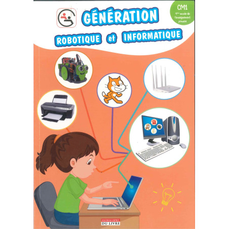 Génération Robotique et Informatique CM1 – Livre scolaire