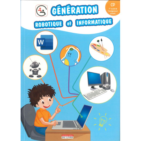 Génération Robotique et Informatique CP – Livre scolaire