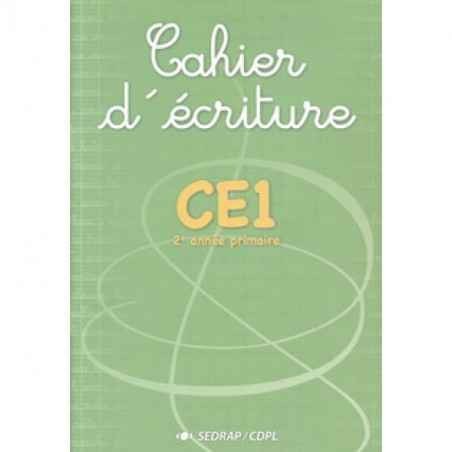 Cahier d'écriture CE1 SEDRAP