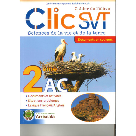 Clic SVT Documents 2AC Arrissala – Livre Scolaire