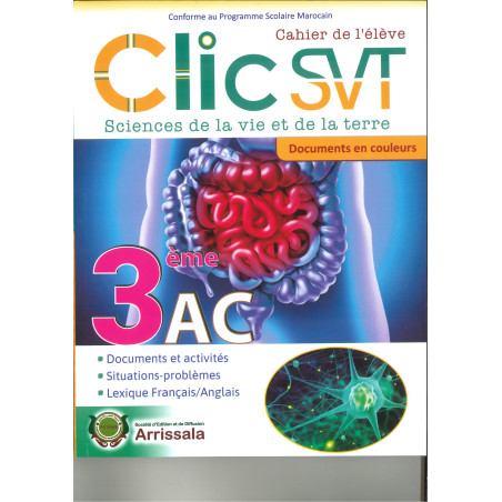 Clic SVT Documents 3AC Arrissala – Livre Scolaire