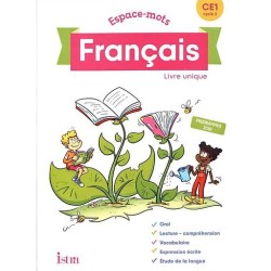 Français CE1 Espace-mots - Livre unique