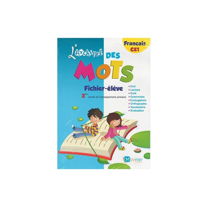 Pack l'archipel des mots CE1 - manuel +cd audio+ fichier élève
