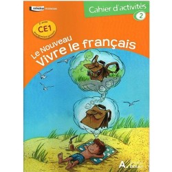 LE NOUVEAU VIVRE LE FRANÇAIS CE1 - CAHIER 2