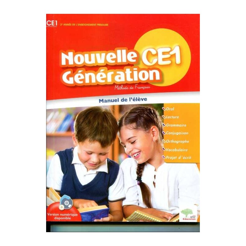 Nouvelle Génération CE1 - Manuel