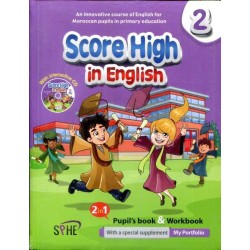 Score High in English 2 - SB & WB CE1