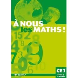 A nous les maths CE1 - Le fichier de l'élève