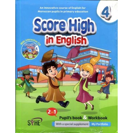 Score High in English 4 - SB & WB CM1