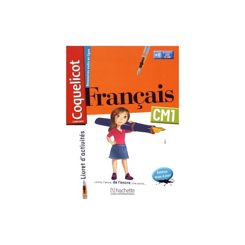 Coquelicot Cahier d'activité CM1