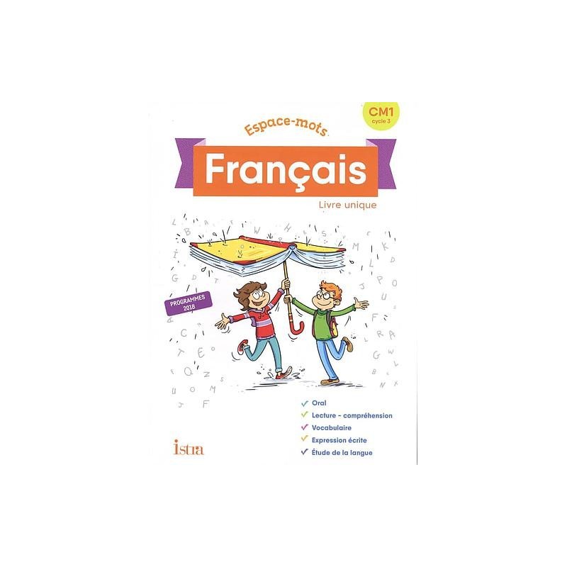 Français CM1 Espace-mots - Livre unique