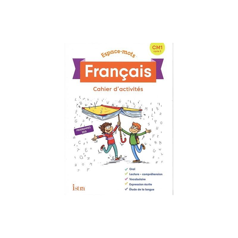 Français CM1 Espace-mots - Cahier d'activités