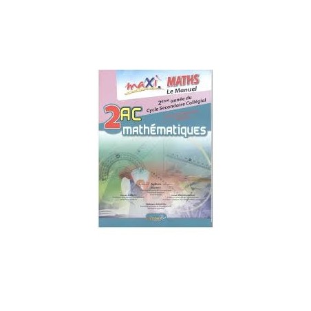 Maxi maths manuel 2 AC