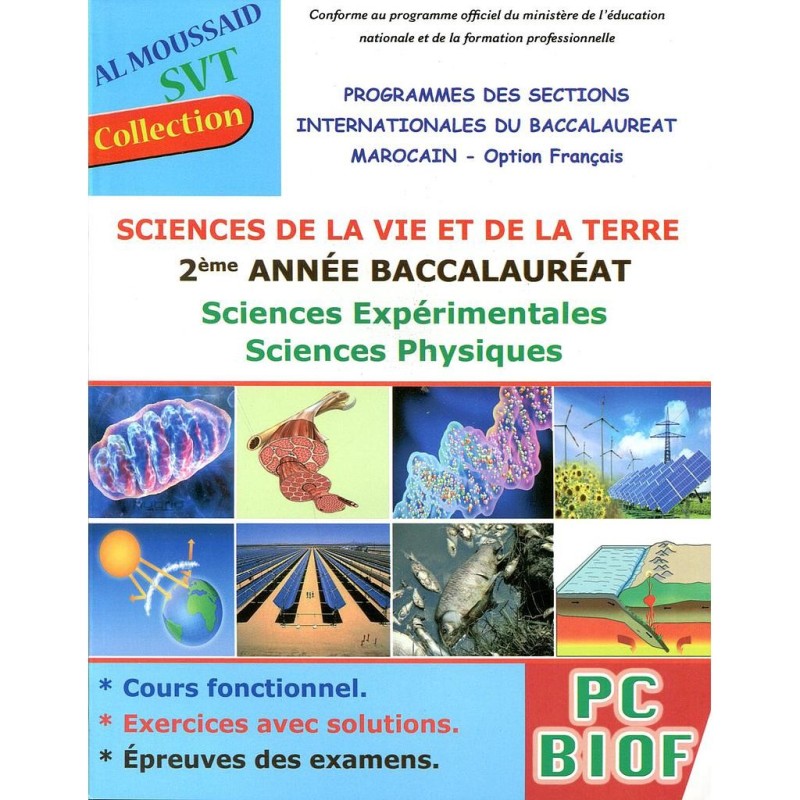 AL Moussaid SVT 2E BAC Biof Sc-Ex & Sc-PC