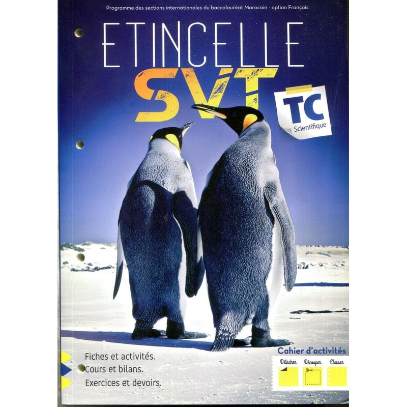 Etincelle SVT TC cahier d'activités