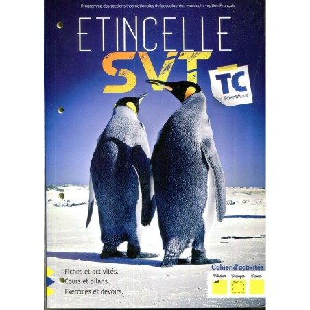 Etincelle SVT TC cahier d'activités